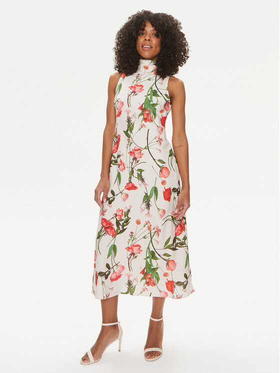 

Летнее платье стандартного кроя Ted Baker, белый