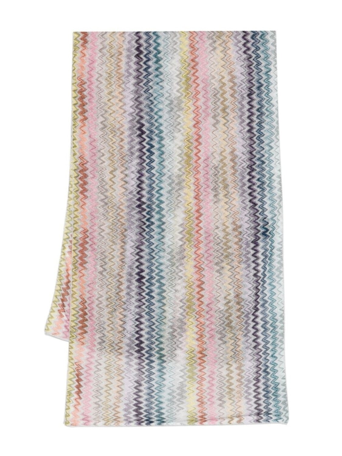 

Шарф Missoni с узором «зигзаг», серебряный