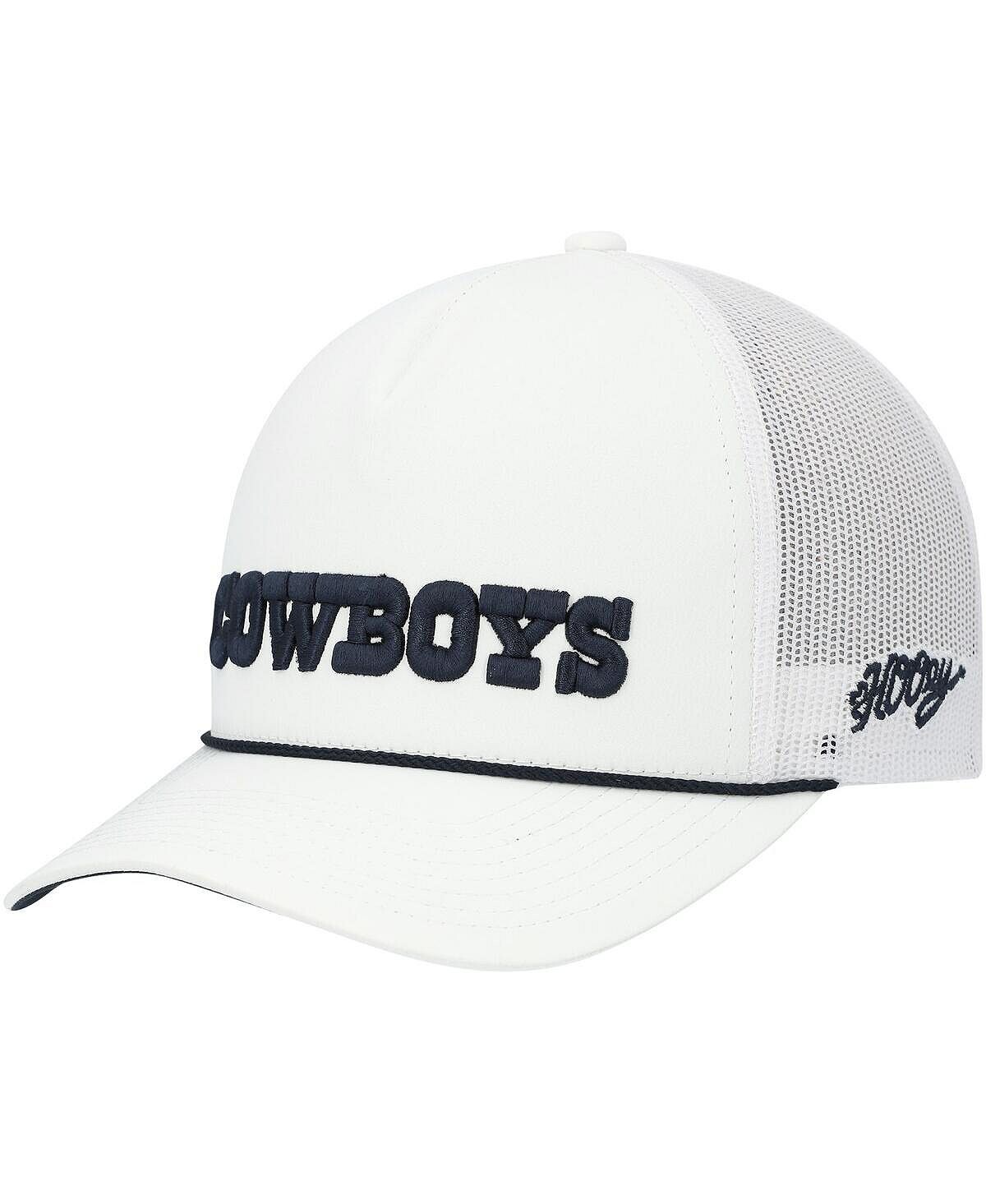 

Мужская белая кепка Dallas Cowboys с надписью Rope Trucker Snapback Hooey