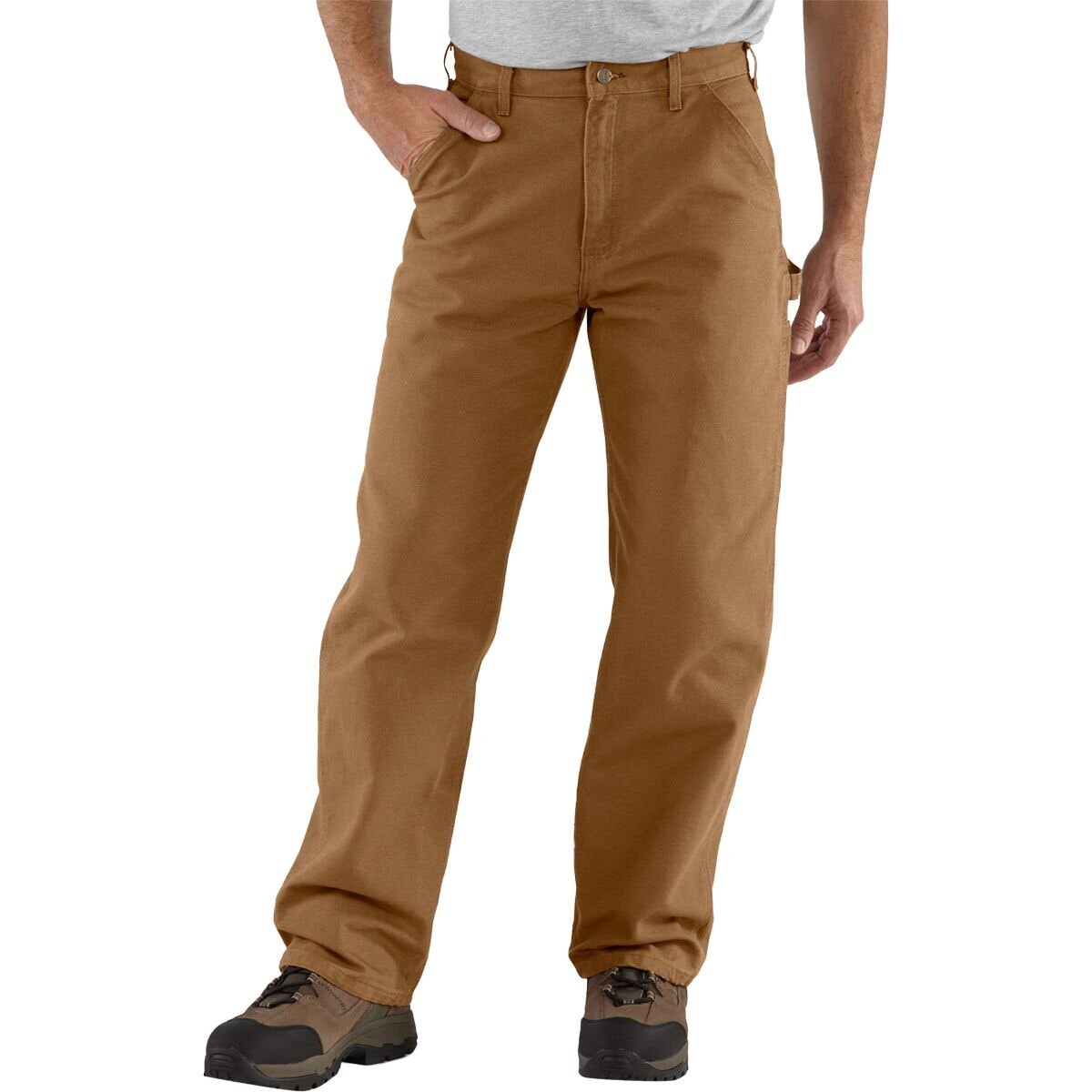 

Свободная посадка мытой утки для работы Carhartt, цвет carhartt brown