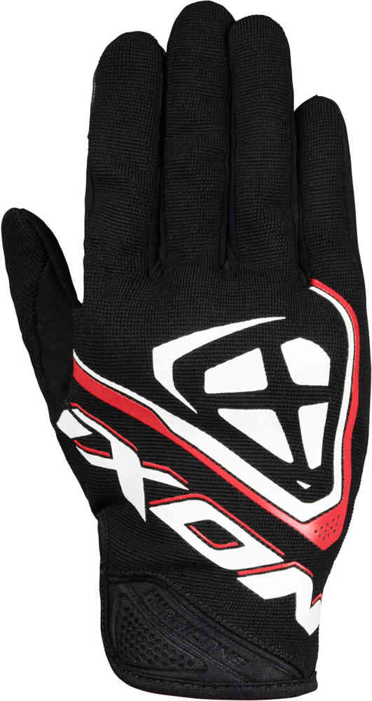 Мотоциклетные перчатки Ураган Ixon, черный/белый/красный