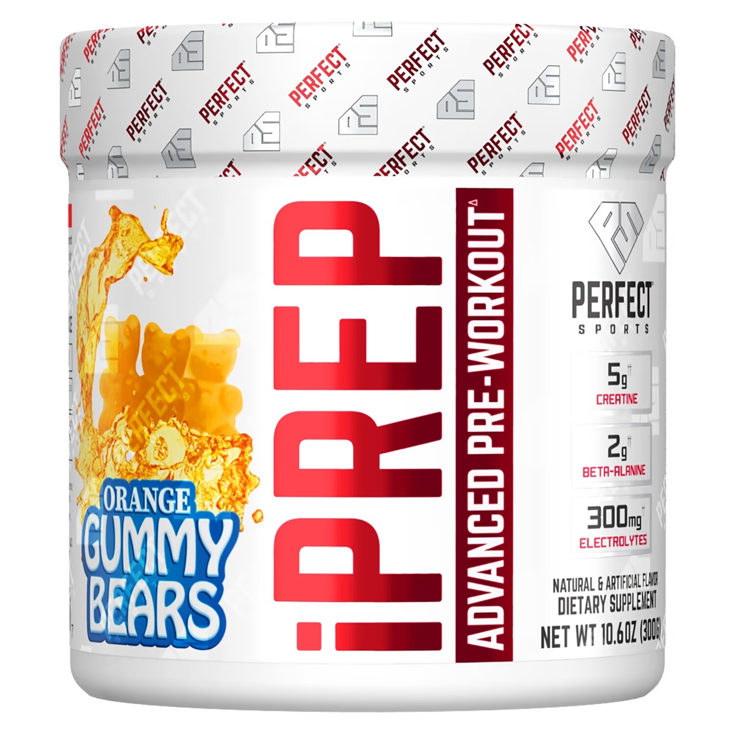 

Предтренировочный комплекс Perfect Sports iPrep, апельсиновые мармеладные мишки