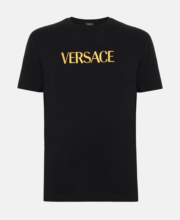 

Футболка Versace, золотой
