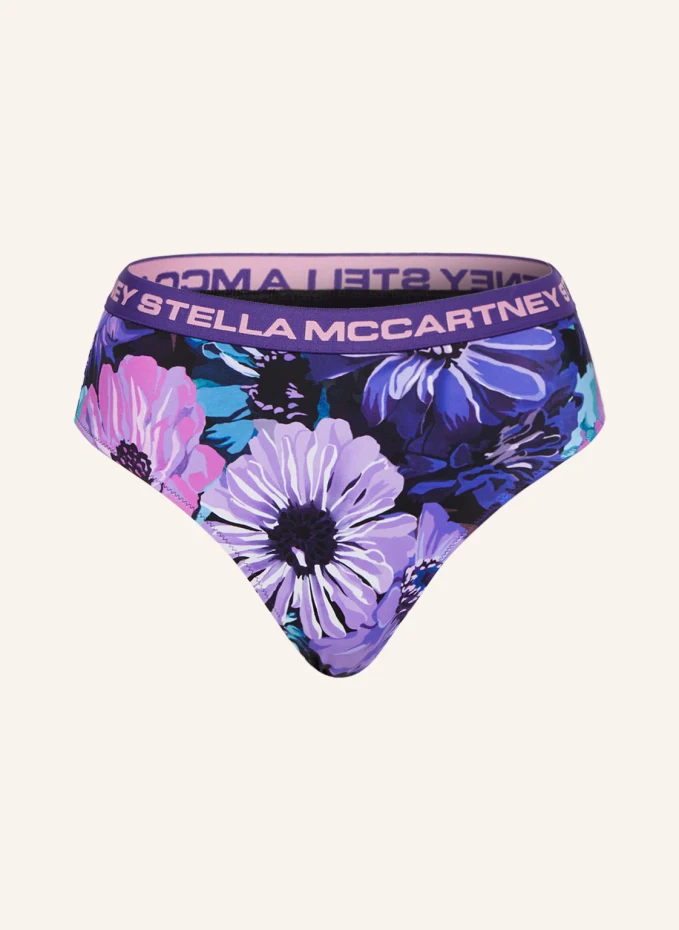 

Плавки бикини с высокой талией Stella Mccartney Swimwear, синий