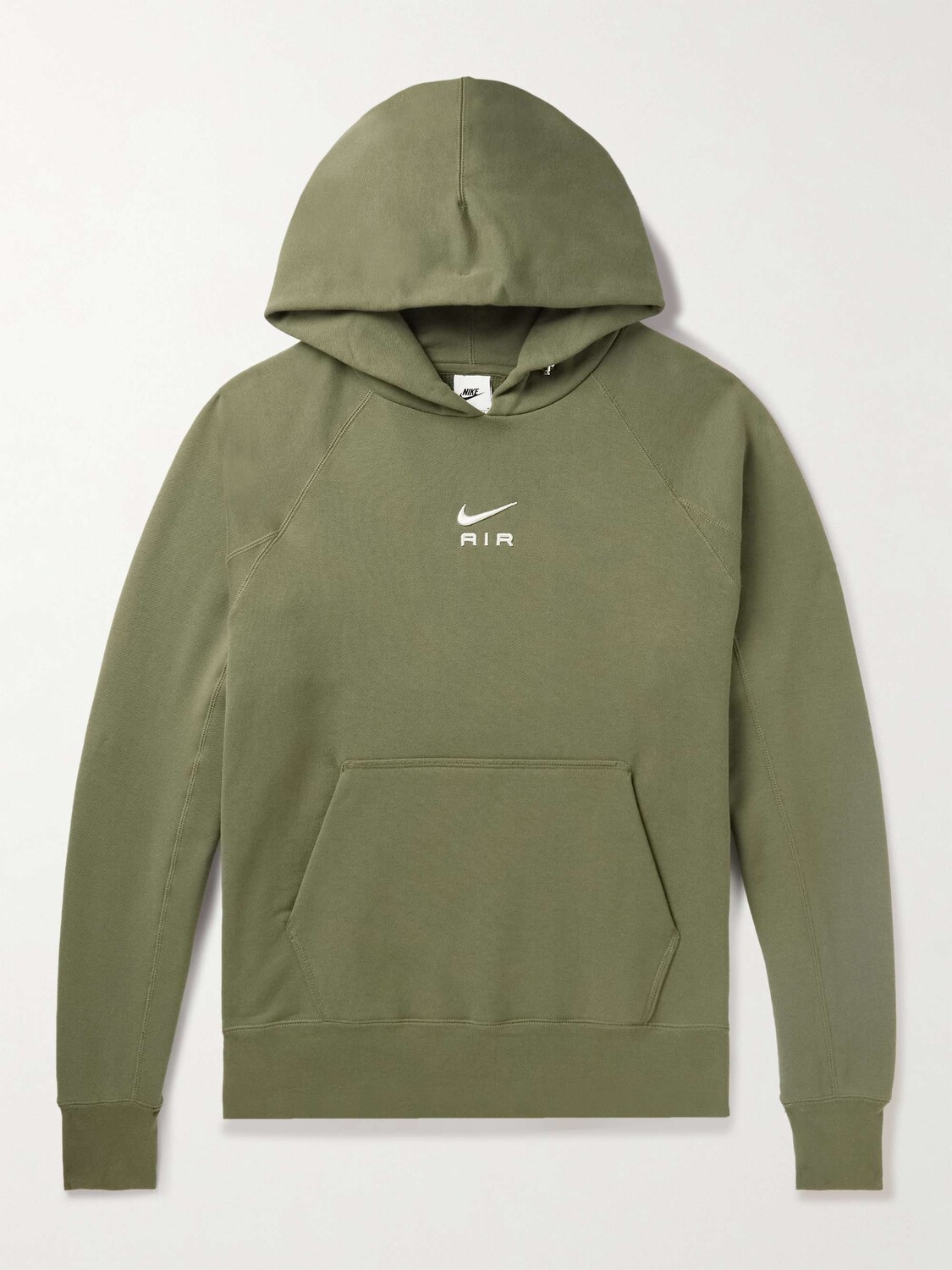 

Худи из хлопкового джерси NSW Air NIKE, зеленый