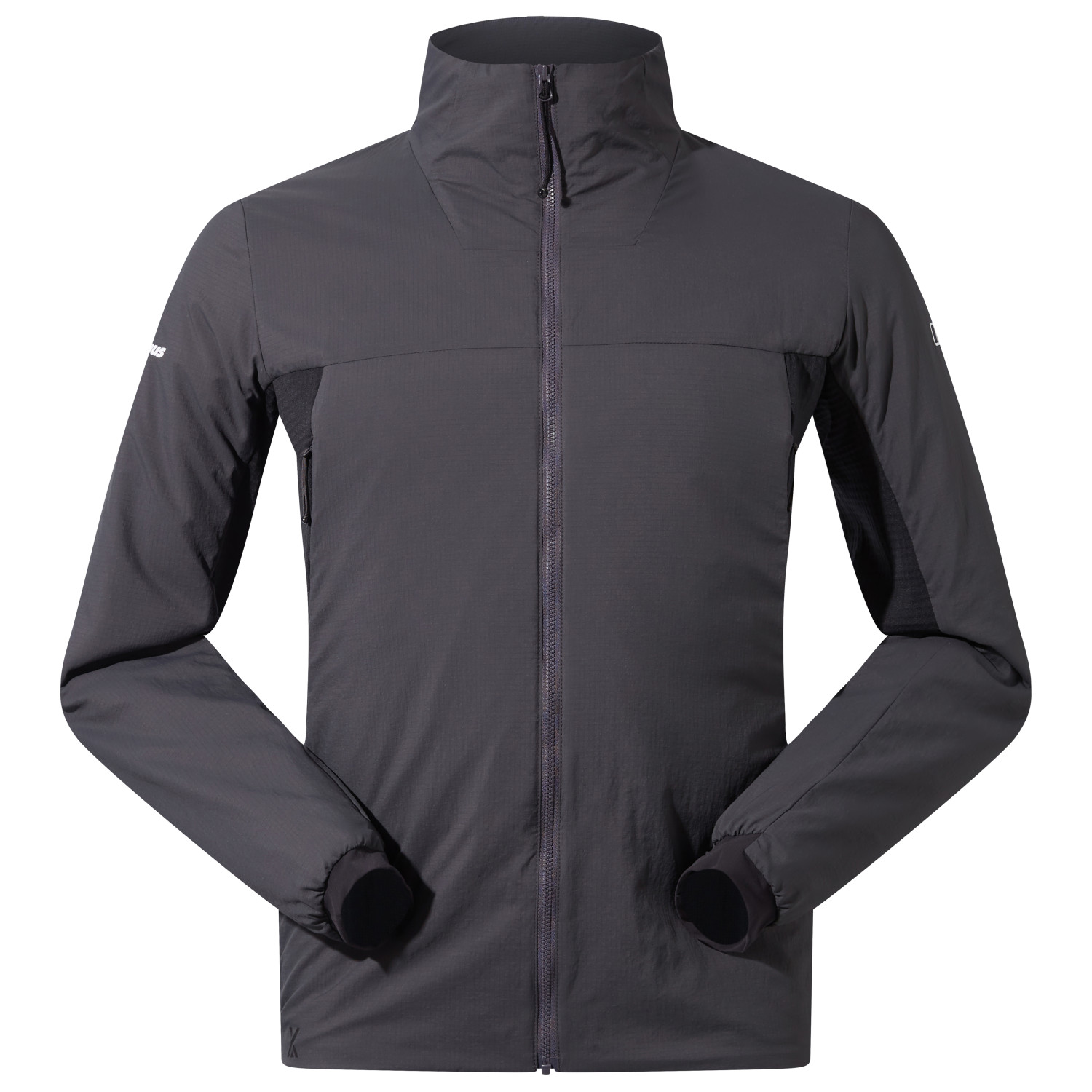 Изоляционная куртка Berghaus MTN Guide MW Hybrid, цвет Grey Pinstripe/Jet Black