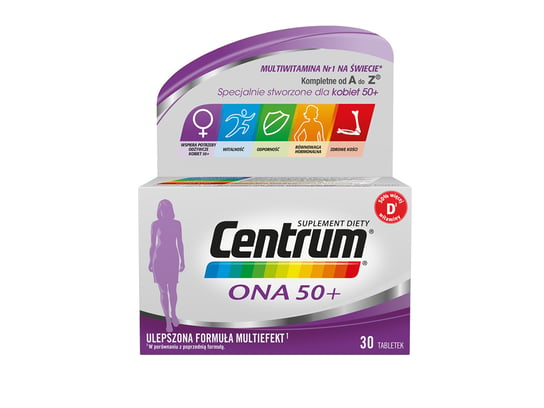 Centrum Ona ​​50+ витамины и минералы для женщин старше 50. БАД 30 таблеток centrum серебряные таблетки для женщин старше 50 лет 100 таблеток