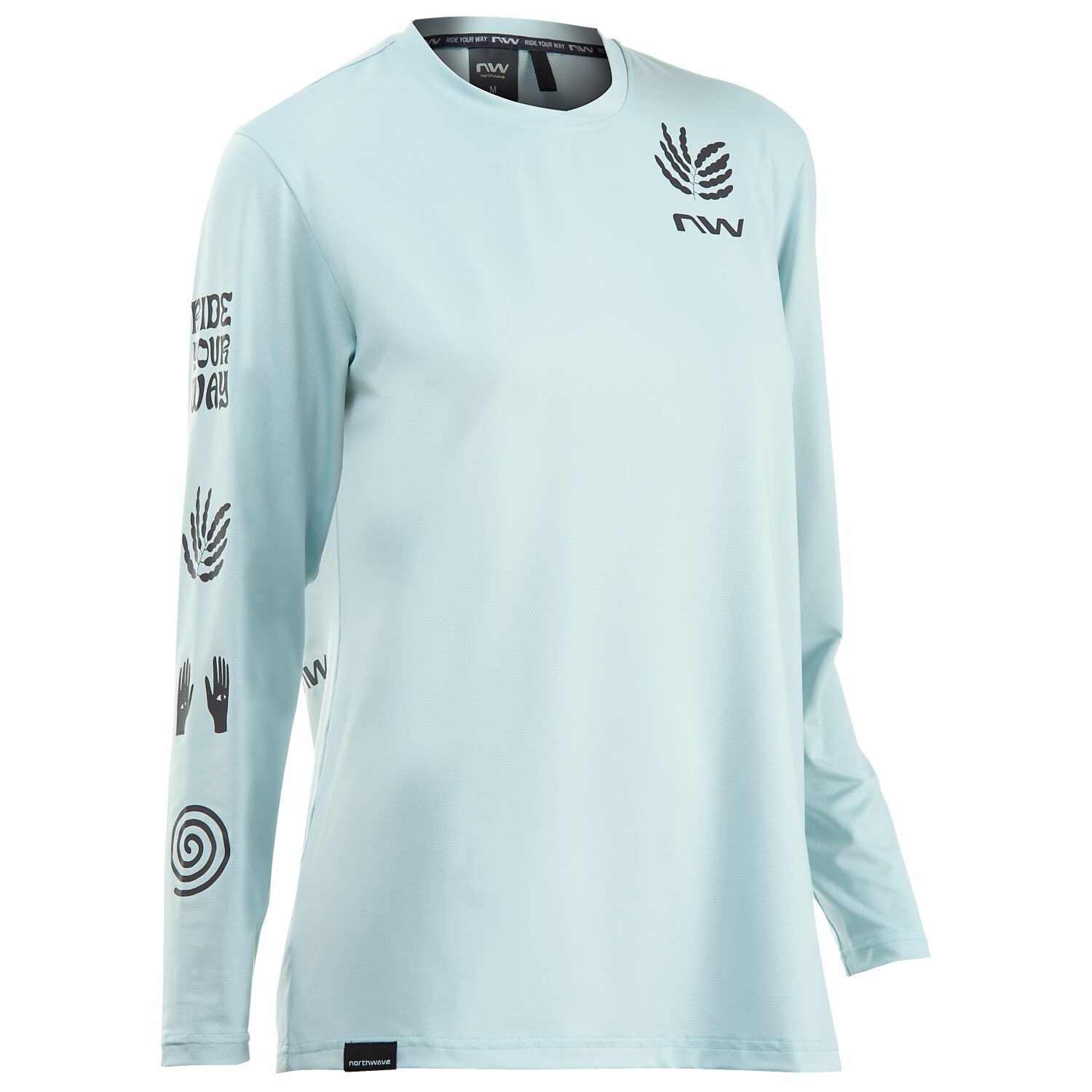 

Велосипедный трикотаж Northwave Women's Xtrail Long Sleeve Jersey, цвет Blue Surf