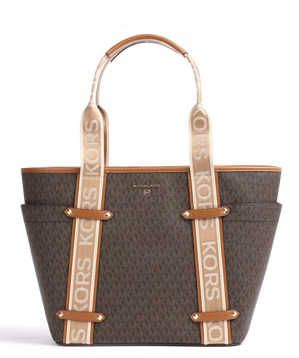 

Холст-шоппер Maeve Michael Kors, коричневый