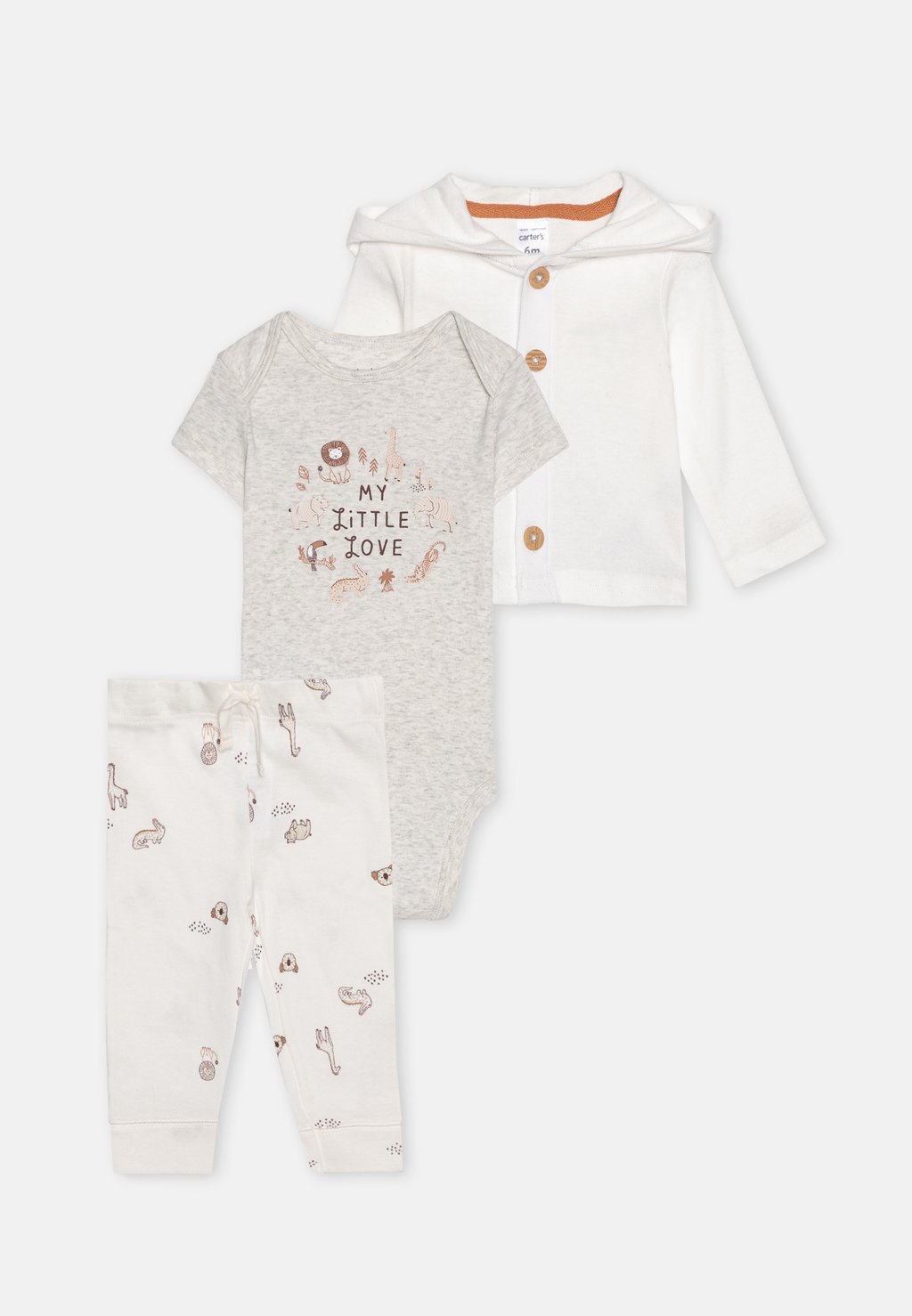 

Кардиган CARDI UNISEX SET Carter's, цвет white