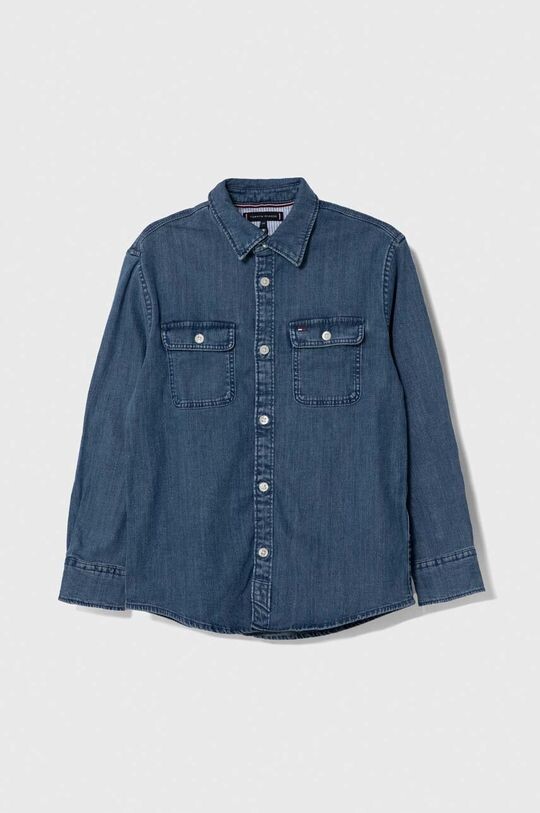 

Джинсовая рубашка для мальчика Tommy Hilfiger, синий