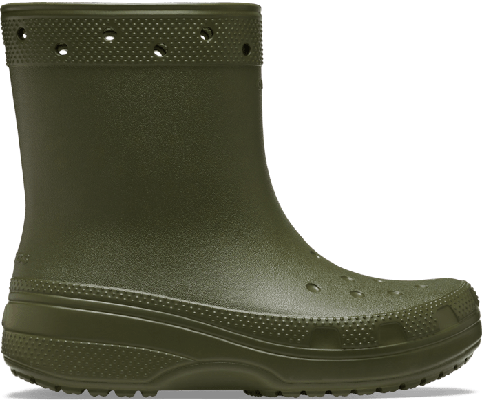 Классические сапоги Crocs мужские, цвет Army Green