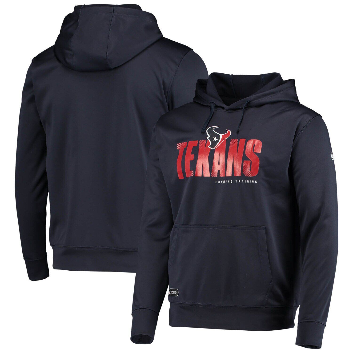 

Мужской темно-синий пуловер с капюшоном Houston Texans Joint Authentic Hard Hash New Era