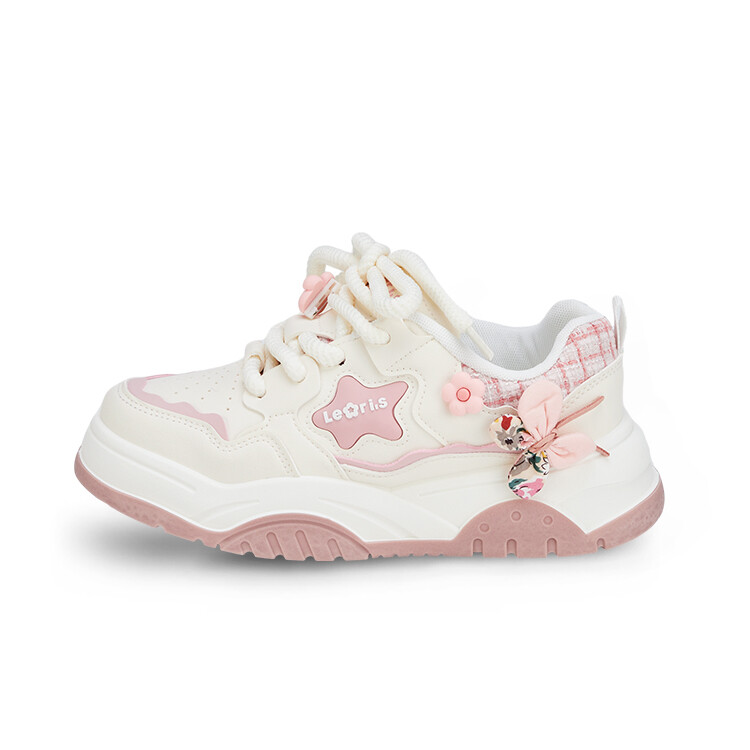 

Кроссовки RUN MANNER Skateboarding Shoes Women's Low-top, розовый