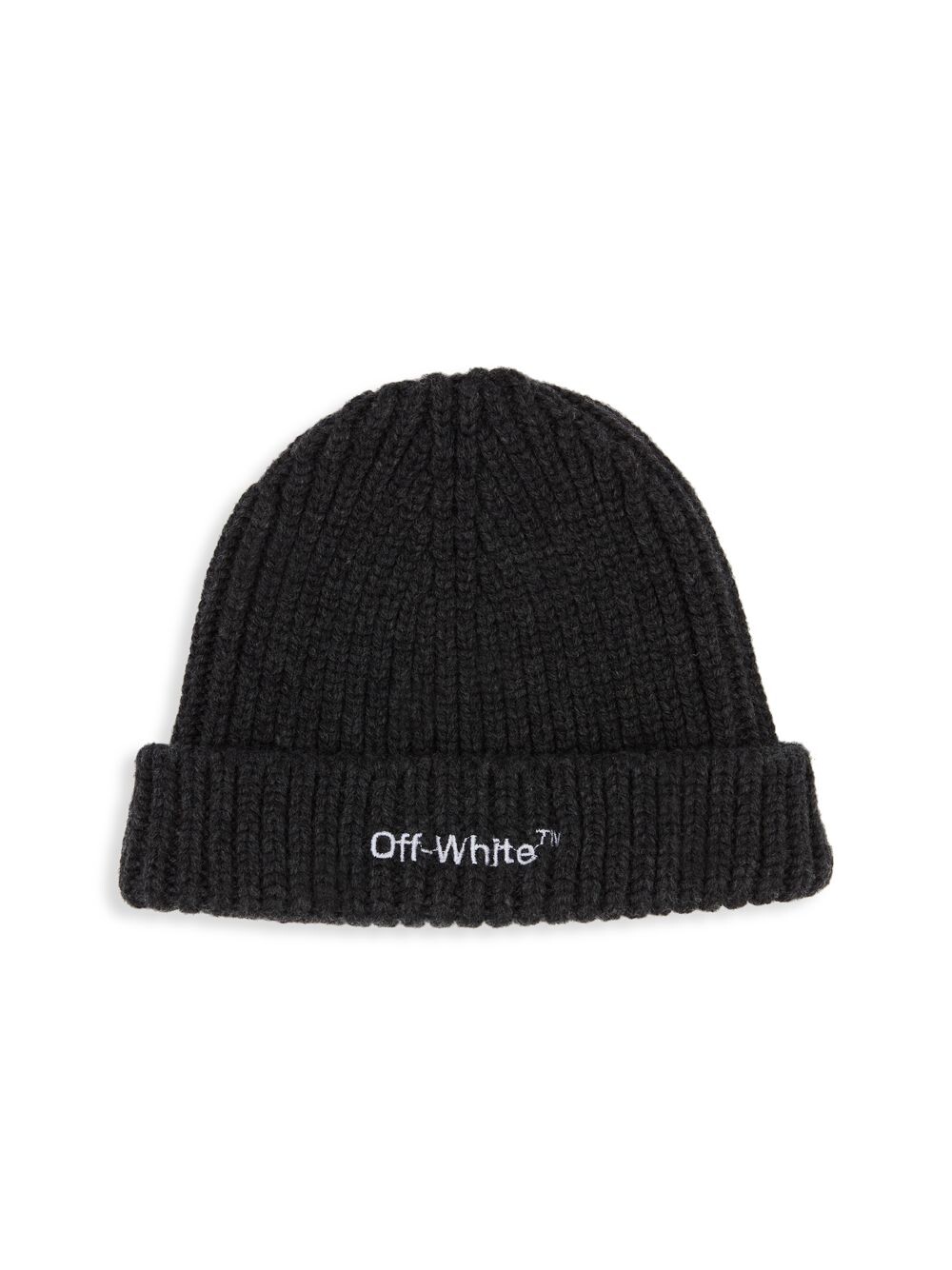 

Шерстяная шапка Helvet Off-White, черный