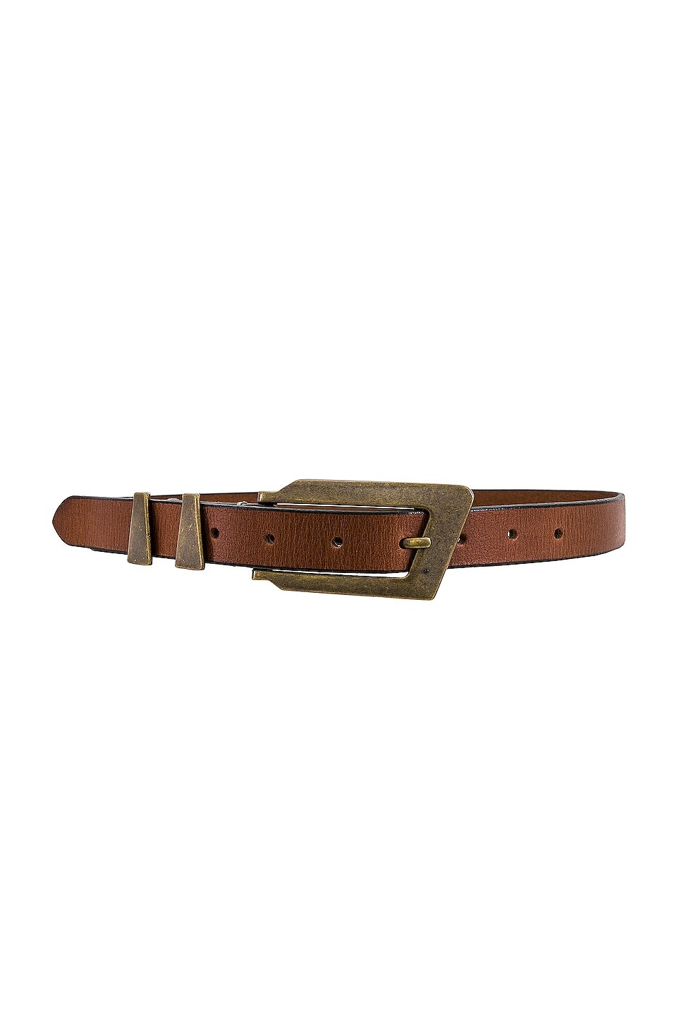 

Ремень Free People We The Free Parker Leather, цвет Cognac