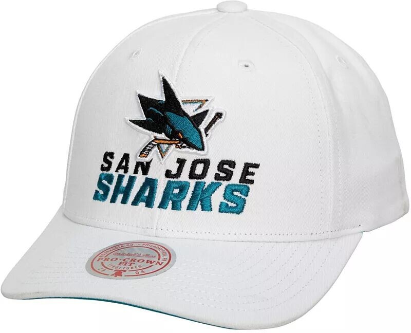 

Регулируемая бейсболка Mitchell & Ness San Jose Sharks All-In Snapback
