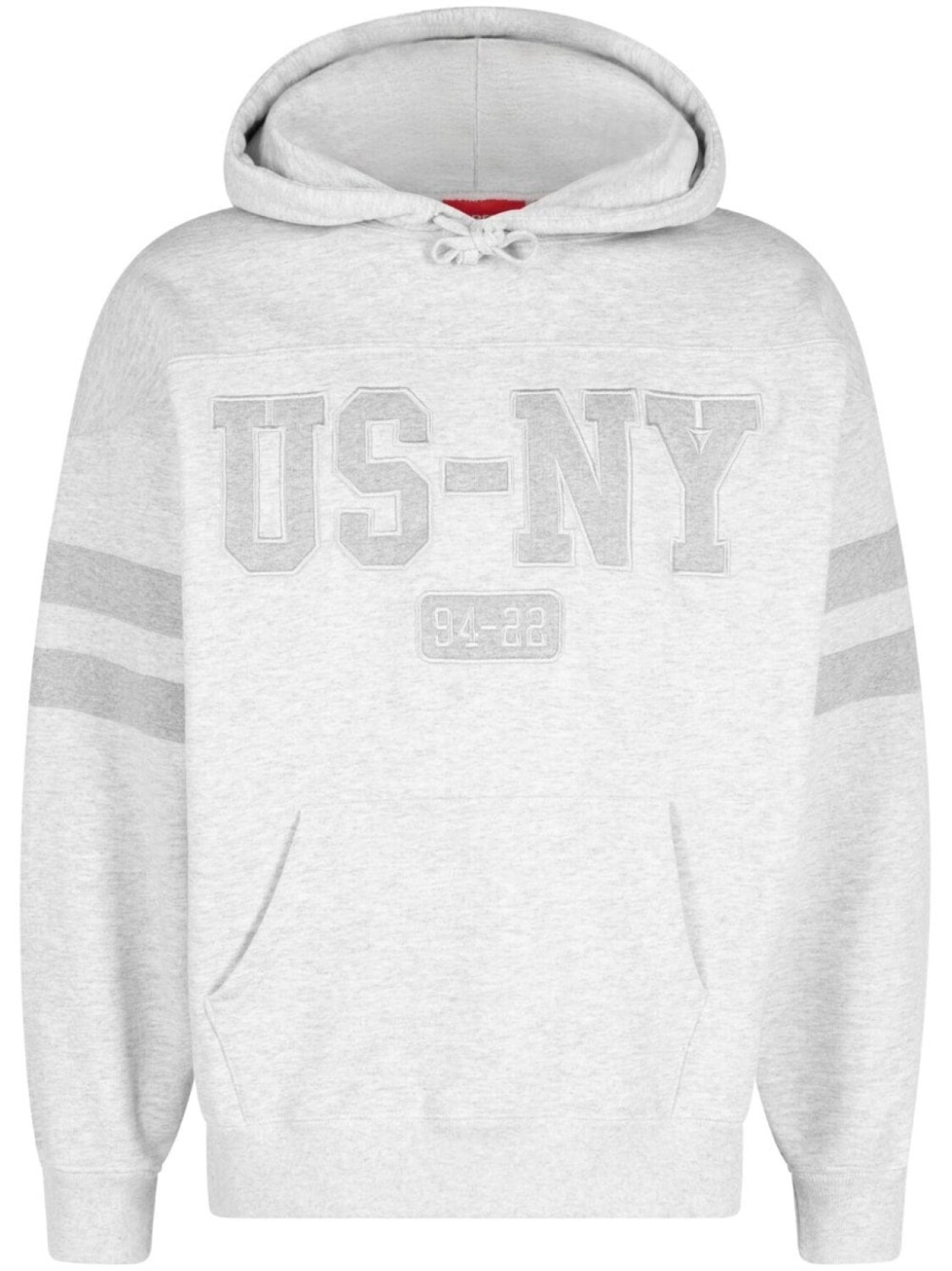 

Supreme худи US-NY, серый