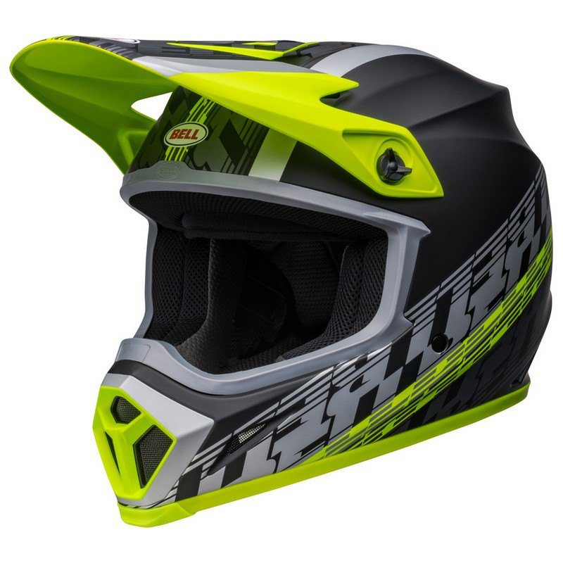 цена Шлем для мотокросса Bell Moto MX-9 MIPS Offset, черный