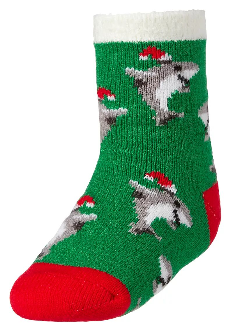 Northeast Outfitters Молодежные уютные праздничные носки Santa Critters, серый