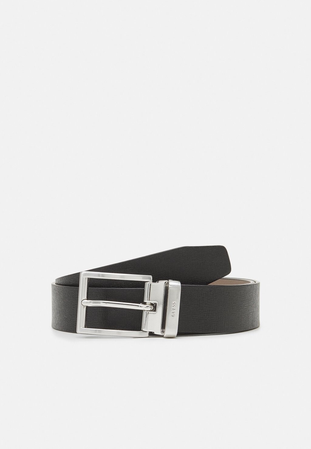 

Ремень CERTOSA SAFF ADJUST & REV BELT Guess, черный/серо-коричневый