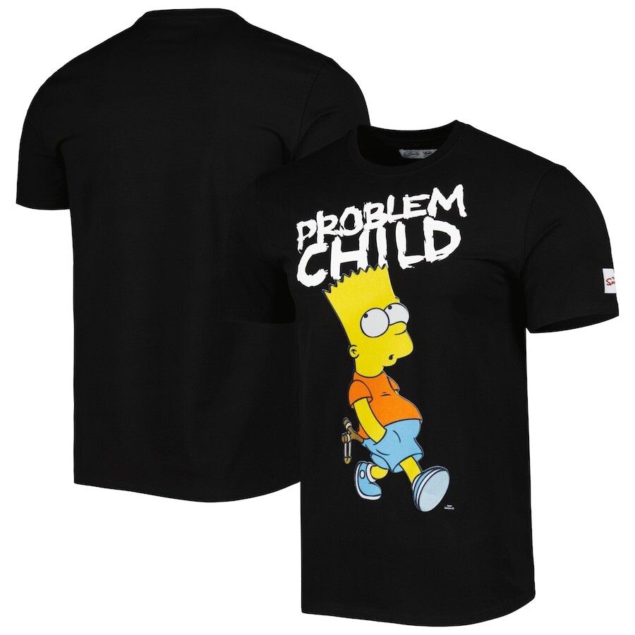 

Футболка с коротким рукавом Freeze Max The Simpsons, черный