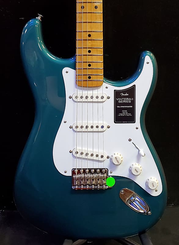 

Электрогитара Fender Vintera II '50s Stratocaster with Maple Fretboard 2023 Ocean Turquoise w/FREE Pro Setup