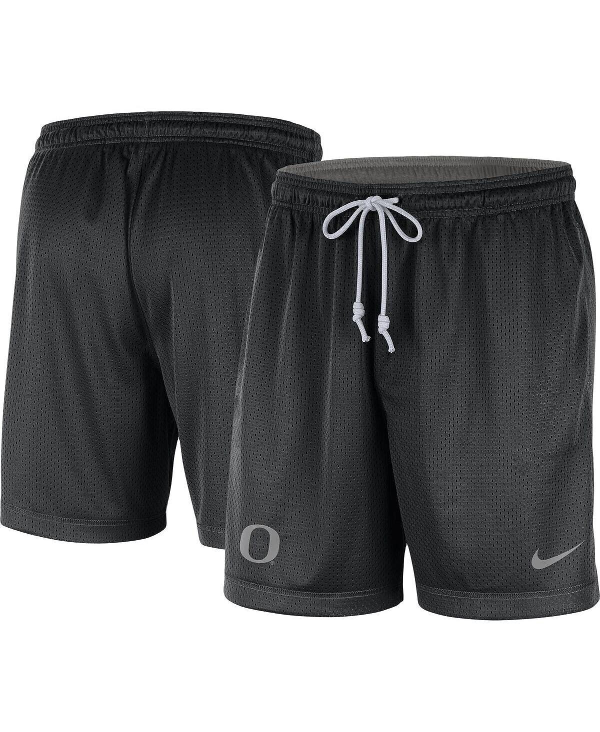 

Мужские двусторонние шорты Oregon Ducks черного и серого цвета Nike