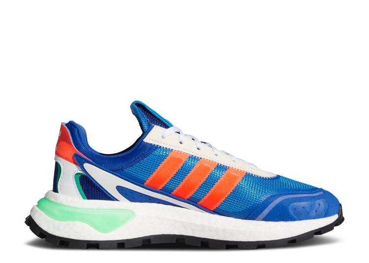 

Кроссовки Adidas RETROPY P9 'BRIGHT BLUE SOLAR RED', синий