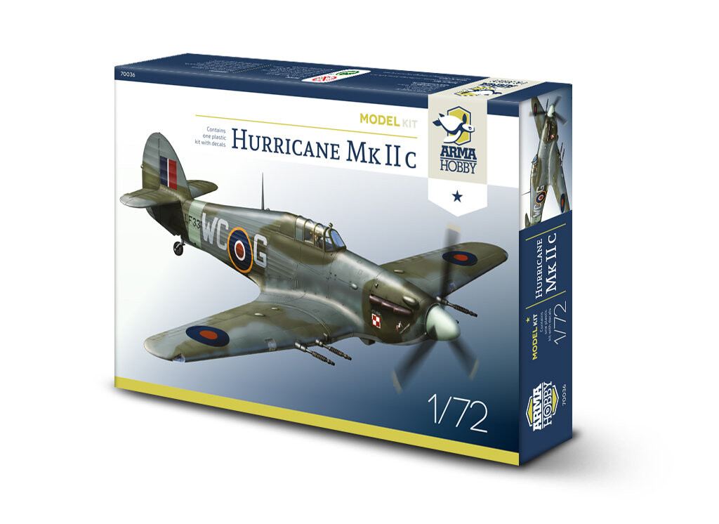 

70036 Hurricane Mk IIC (комплект модели) Arma Hobby