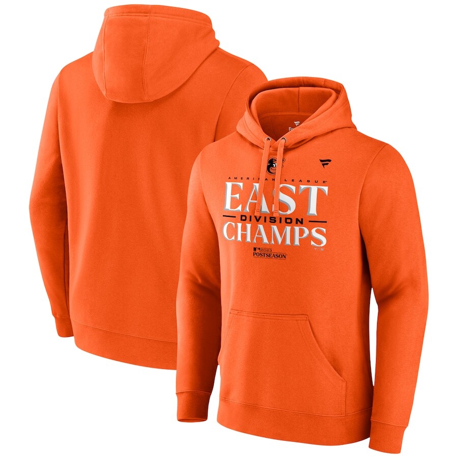 

Пуловер с капюшоном Fanatics Branded Baltimore Orioles, оранжевый