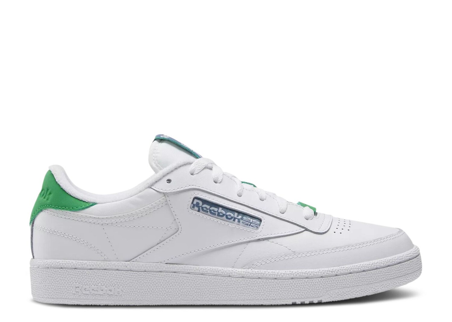 

Кроссовки Reebok Club C 85 'White Sport Green', белый