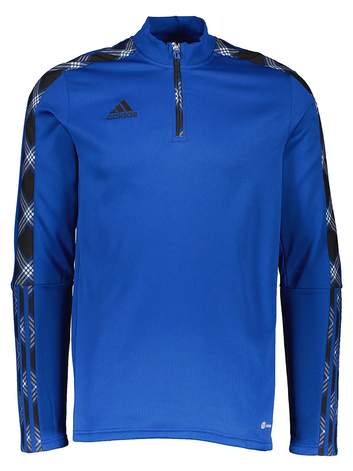 

Флисовый пуловер adidas Fleece, синий