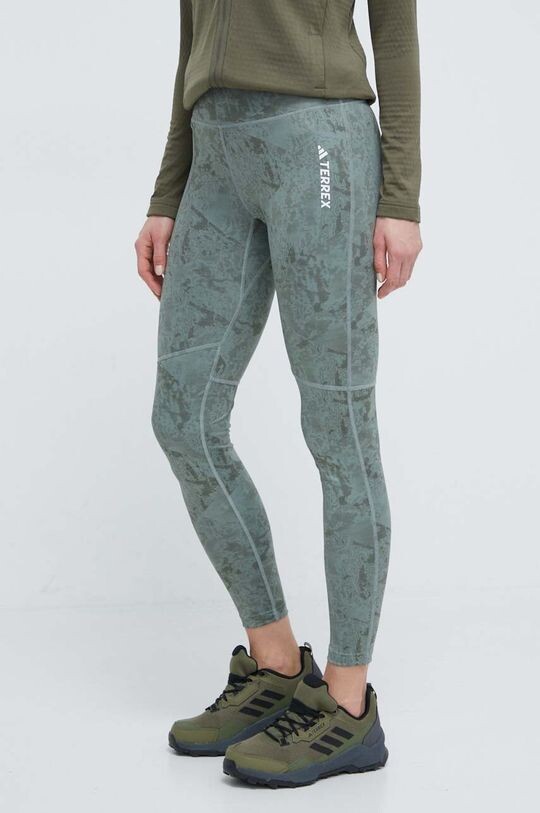 

Спортивные леггинсы adidas TERREX, зеленый