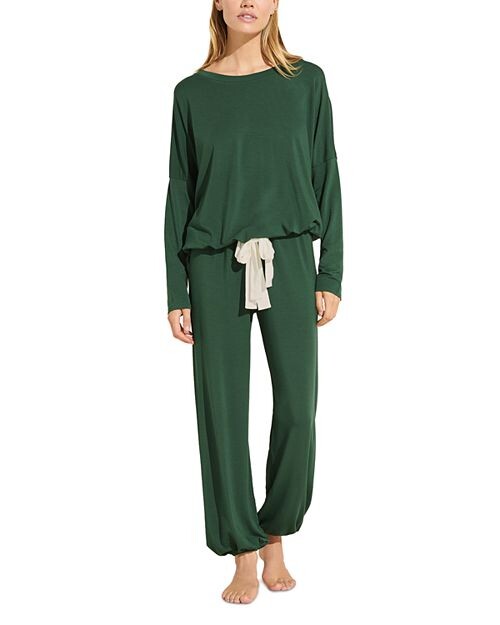 

Пижамный комплект Gisele с напуском Eberjey, цвет Green