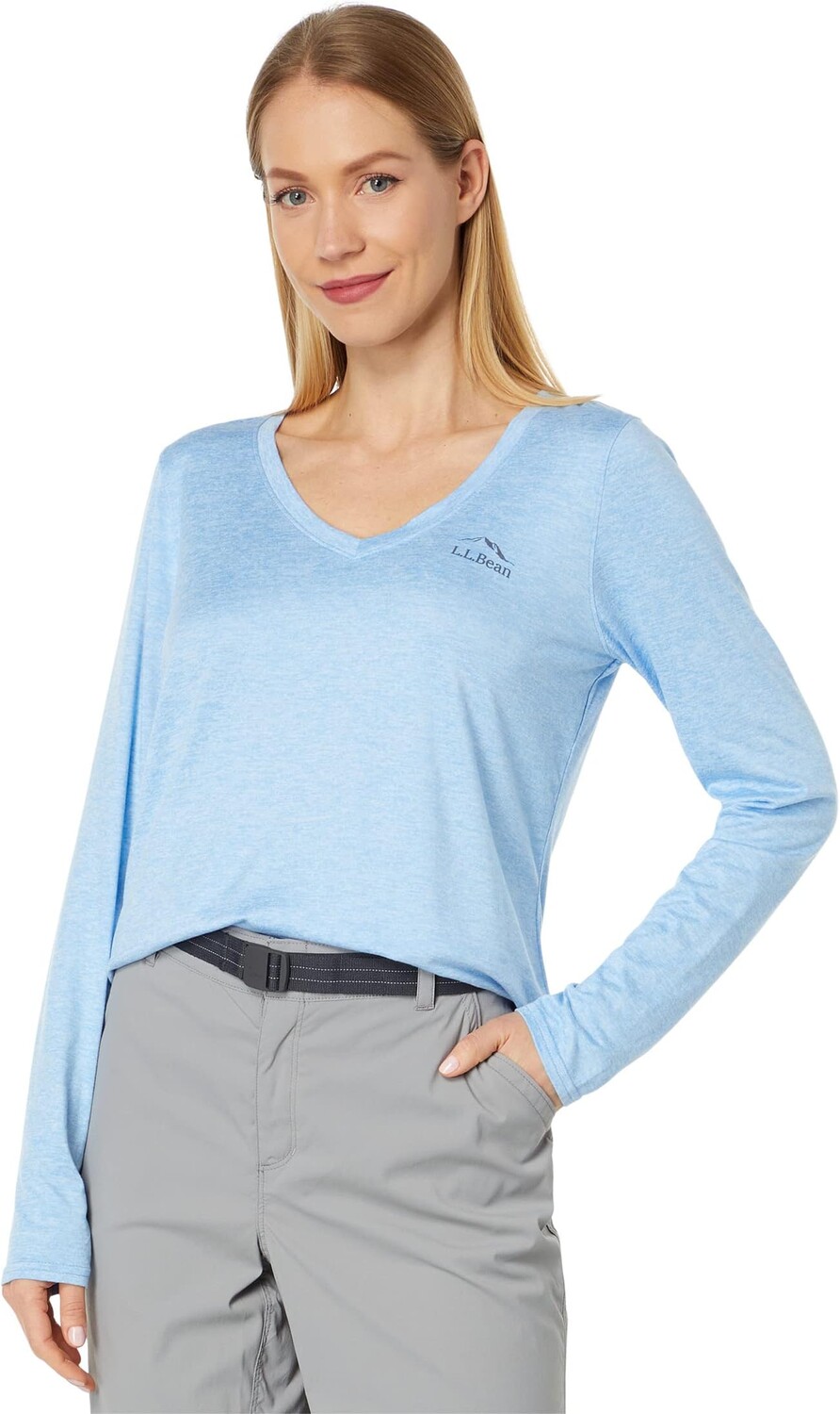 

Вязаный экипаж Insect Shield Pro L.L.Bean, цвет Blue Aster Heather