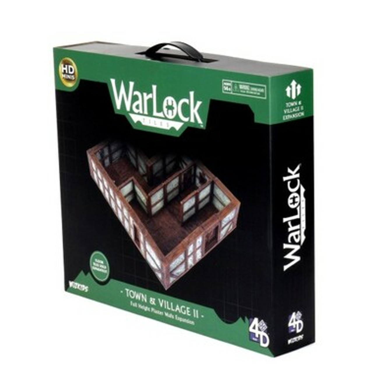 

Миниатюра Wizkids Miniatures 4D Settings: WarLock Tiles - Town & Village II - Full Height Plaster Walls Expansion