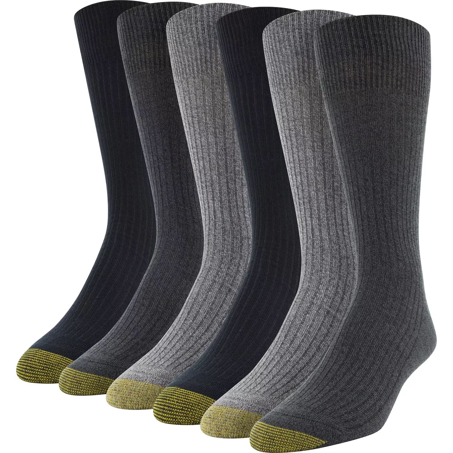 цена Мужские носки GOLDTOE, 6 пар удлиненных носков Stanton Crew