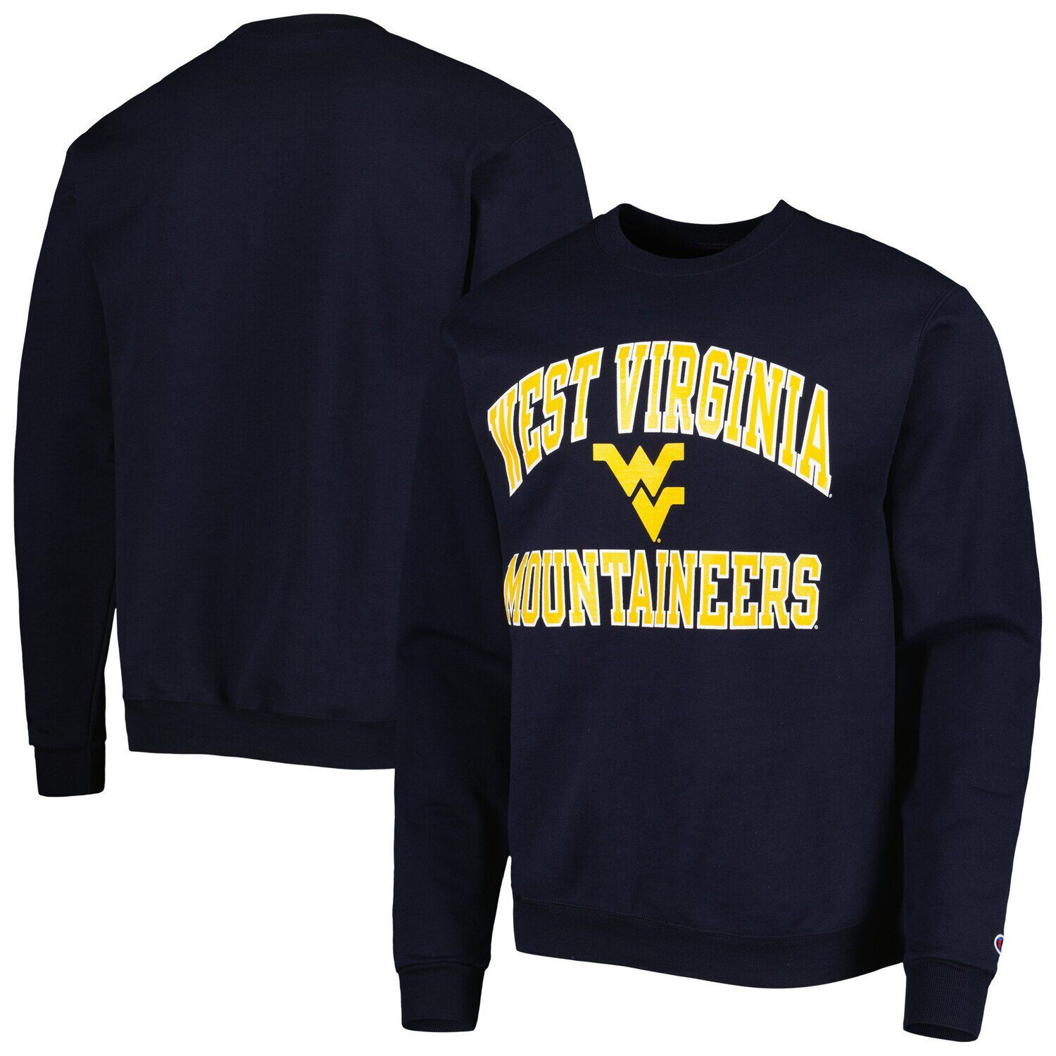 

Мужской темно-синий пуловер West Virginia Mountaineers High Motor Champion