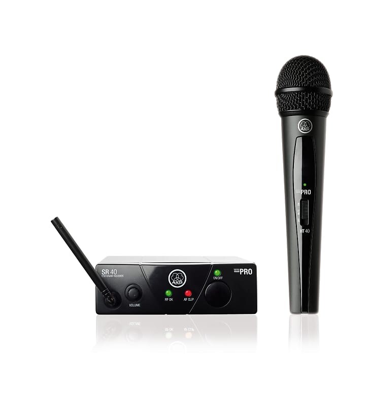 

Беспроводная микрофонная система AKG WMS40VSA Mini Vocal Wireless Mic Set - Band A