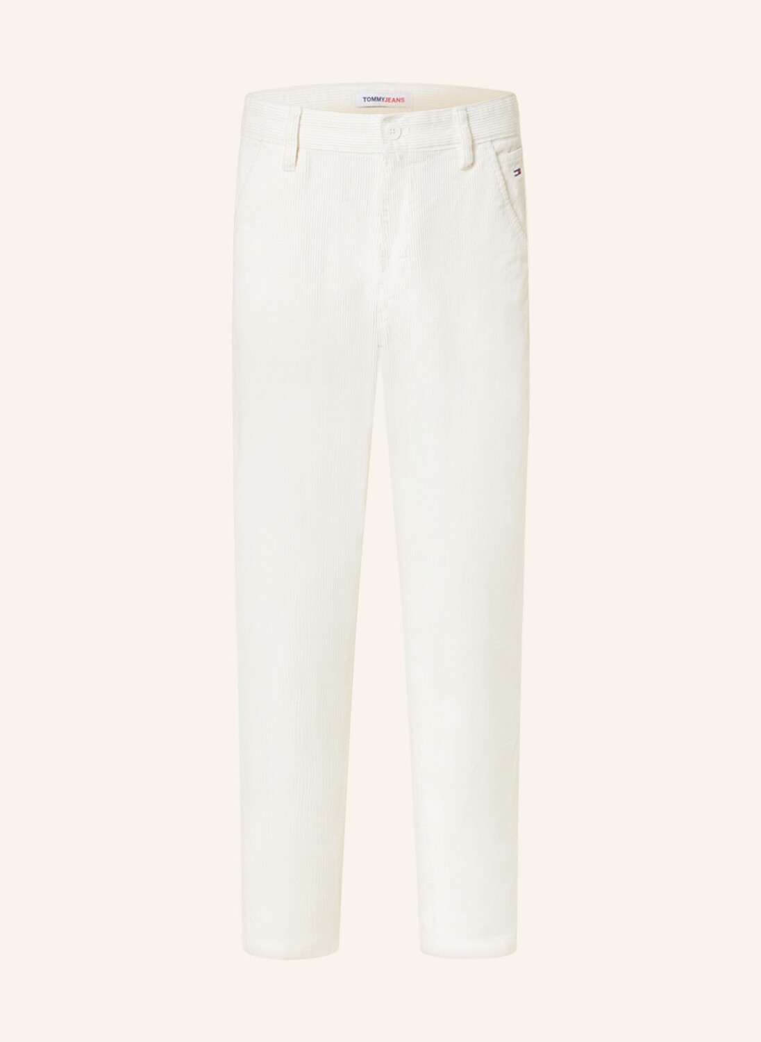 

Вельветовые брюки TOMMY JEANS ETHAN Relaxed Straight Fit, белый