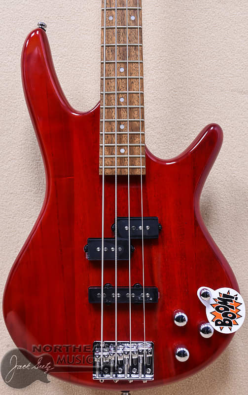 Басс гитара Ibanez GSR200 Bass in Transparent Red