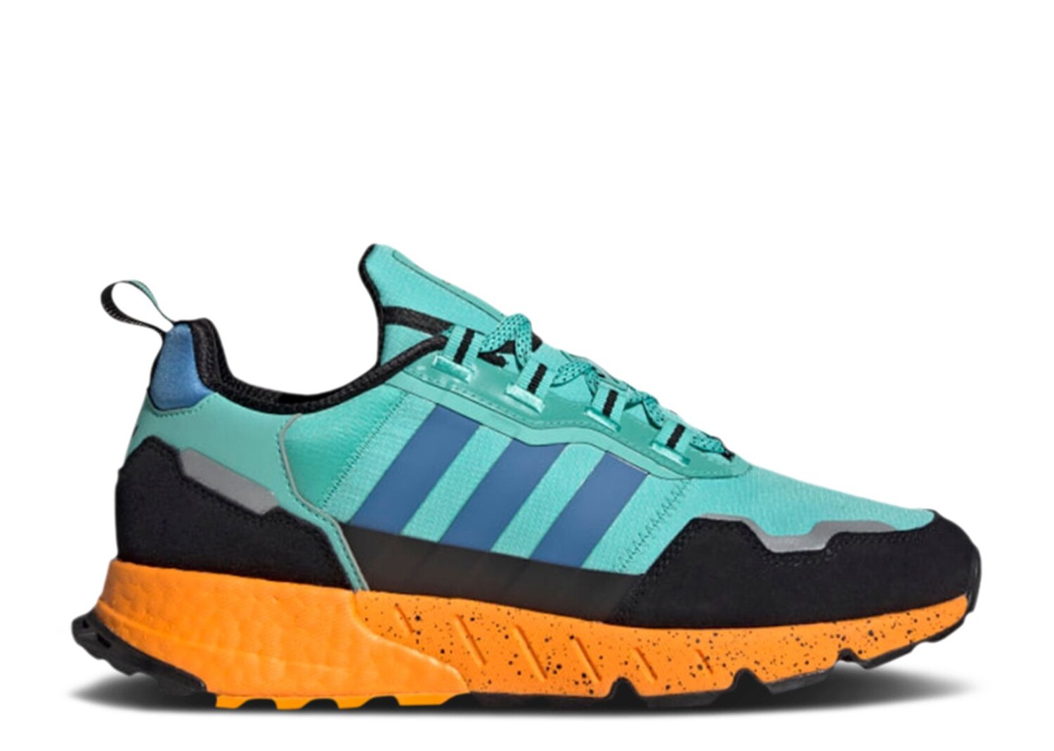 

Кроссовки adidas Zx 1K Boost 'Acid Mint Black', синий, Синий;зеленый