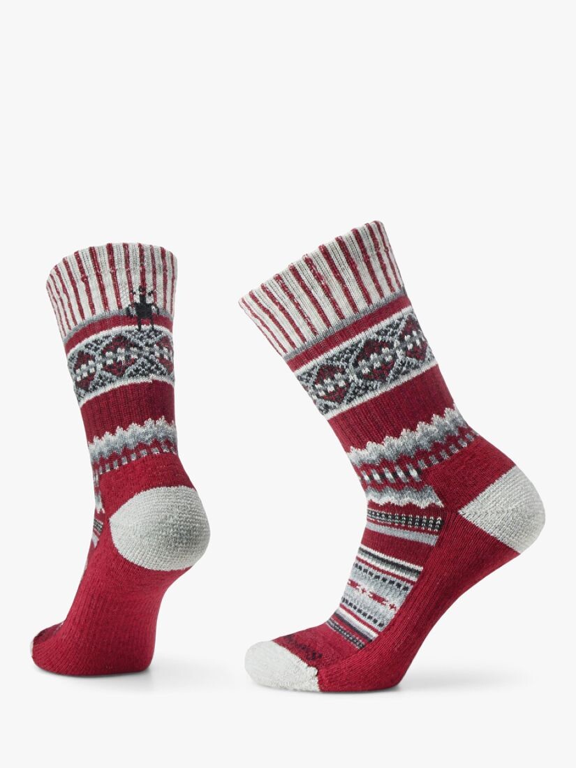

Женские повседневные носки-свитеры SmartWool, тибетский красный