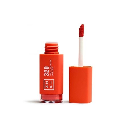 

Макияж The Longwear Lipstick 320 Orange 12H Увлажняющая матовая помада с гиалуроновой кислотой, 3Ina