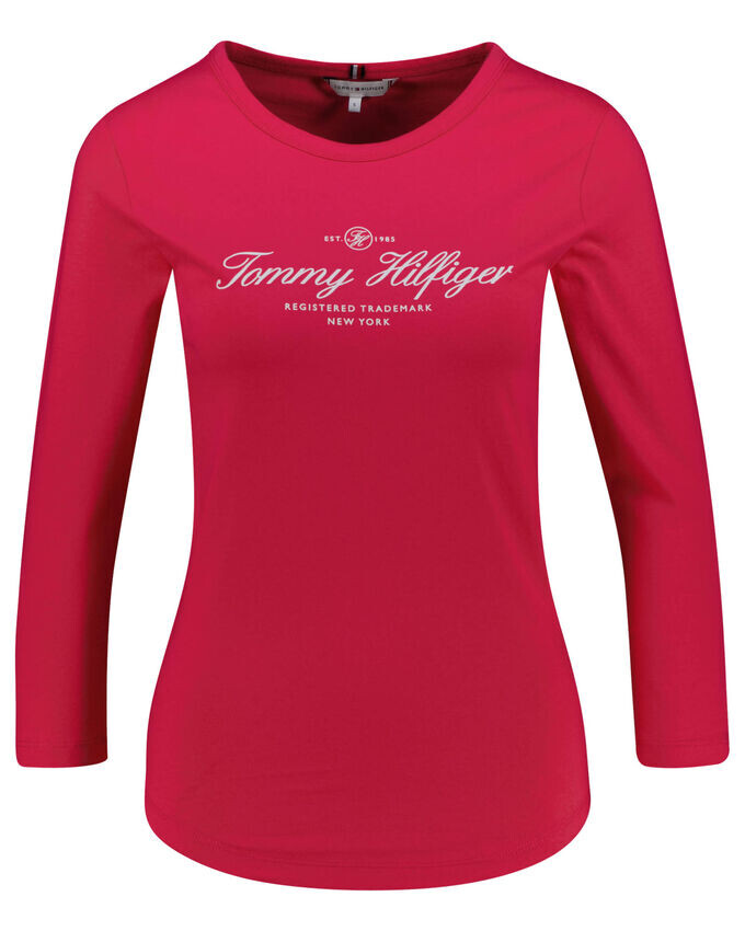 

Рубашка с длинным рукавом Tommy Hilfiger, фиолетовый