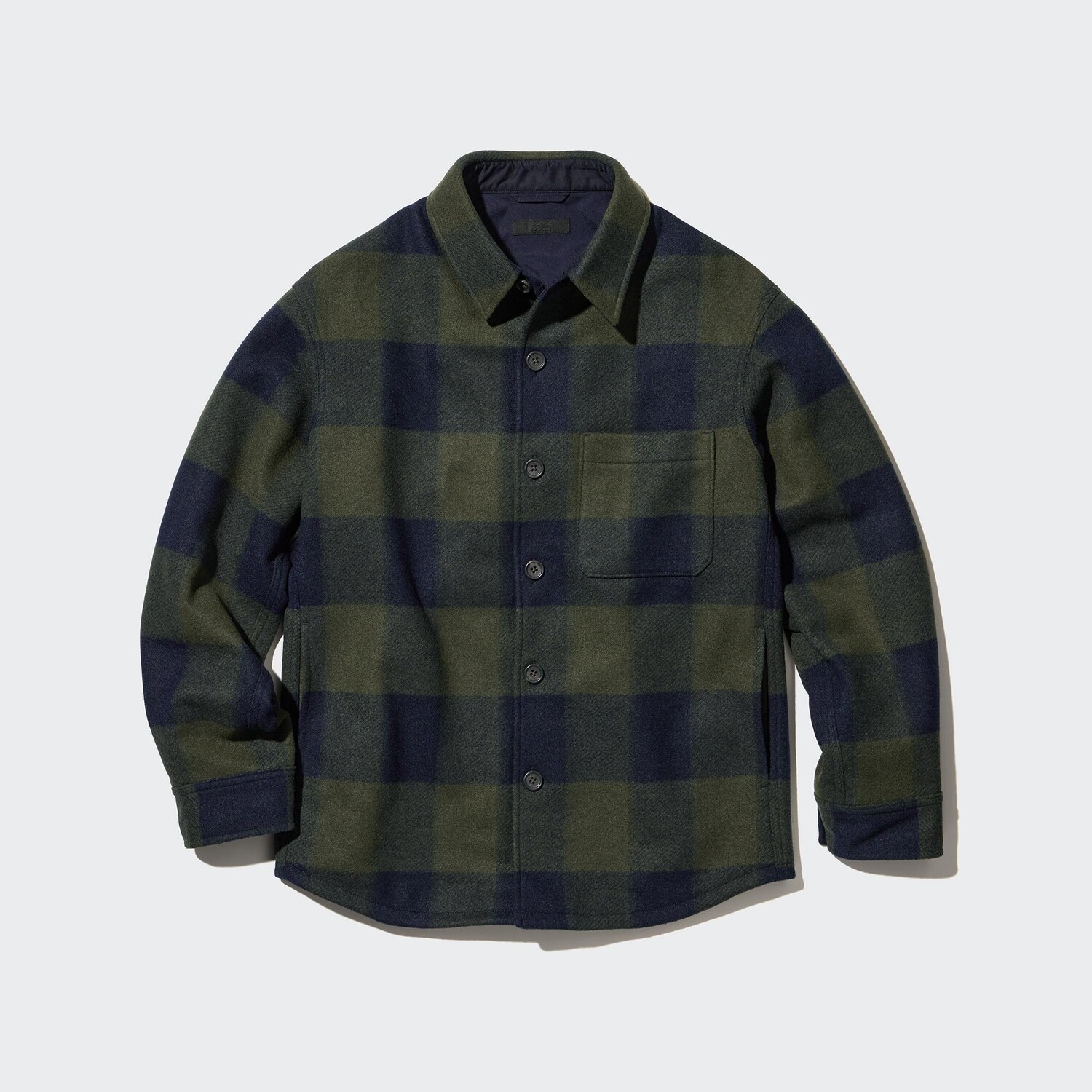 

Куртка-рубашка UNIQLO, оливковый