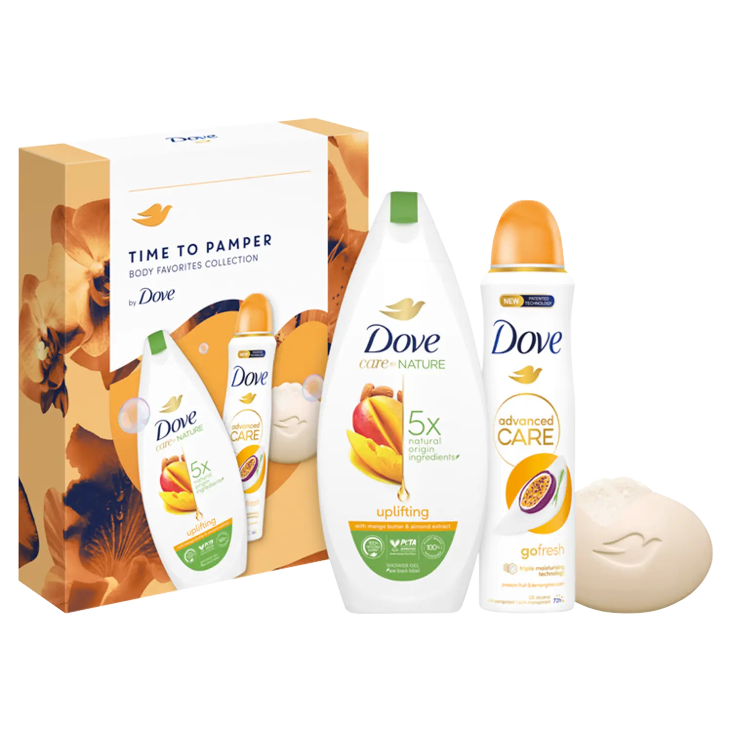 

Набор: гель для душа Dove Uplifting, 150 мл