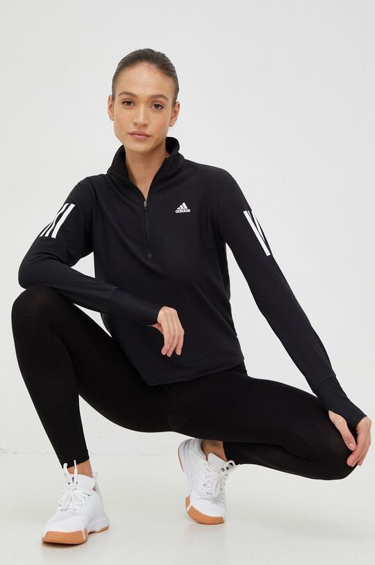 

Собственная толстовка для бега adidas Performance, черный