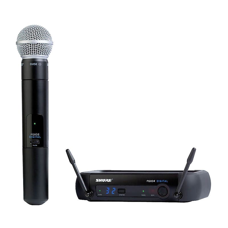 

Микрофон Shure PGXD24/SM58 Wireless Microphone System with SM58 (Band X8: 902 - 928 MHz)